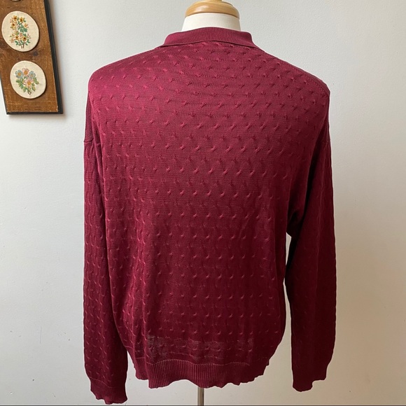 Neiman Marcus Woven Silk Sweater - Picture 12 of 15